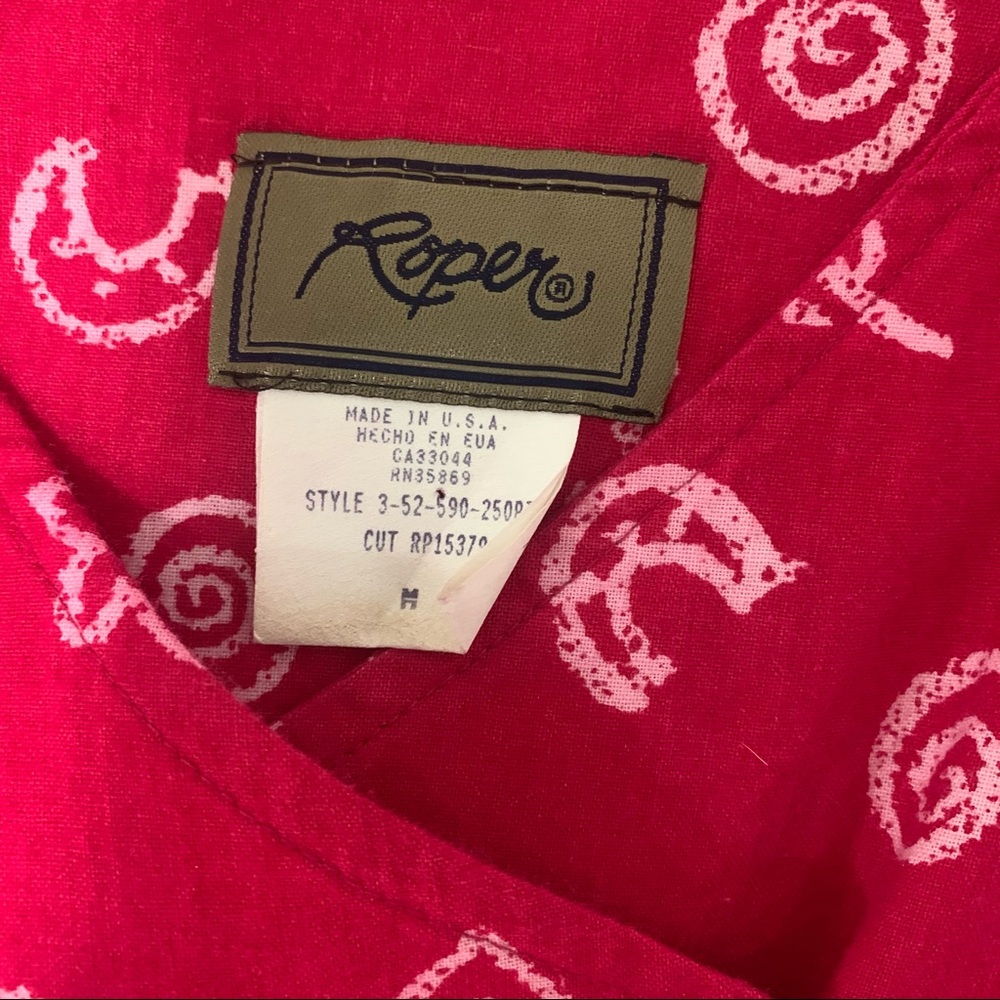 Retro 80s pattern top - Picture 3 of 4